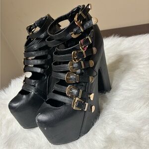 Rockstar Boots Chunky Heel